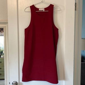 Red Tildon shift dress